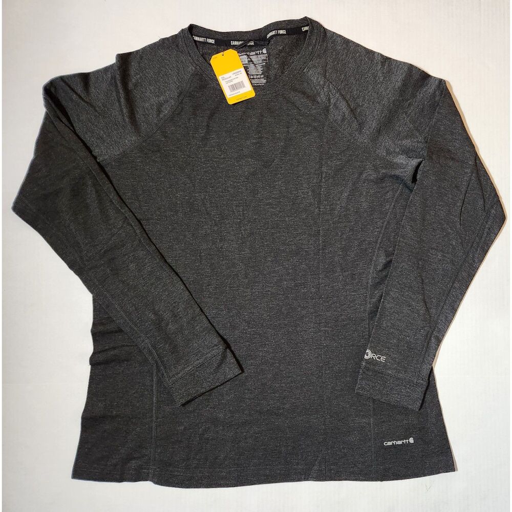 Carhartt Force Midweight Stretch Base Layer Crewneck XXL Regular